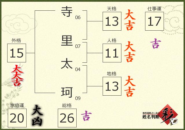 診断結果画像