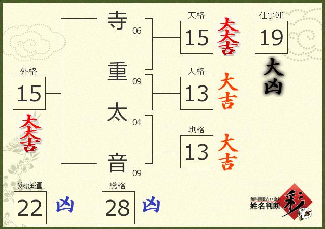 診断結果画像