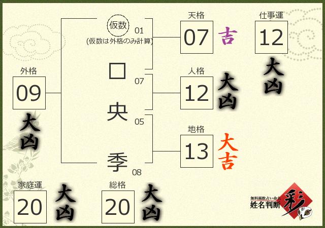 診断結果画像