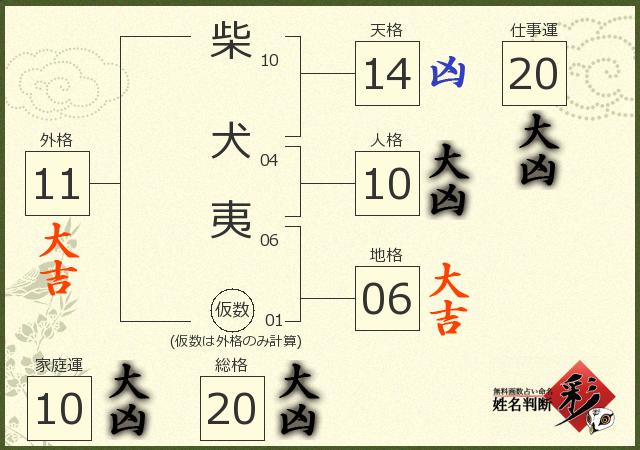 診断結果画像