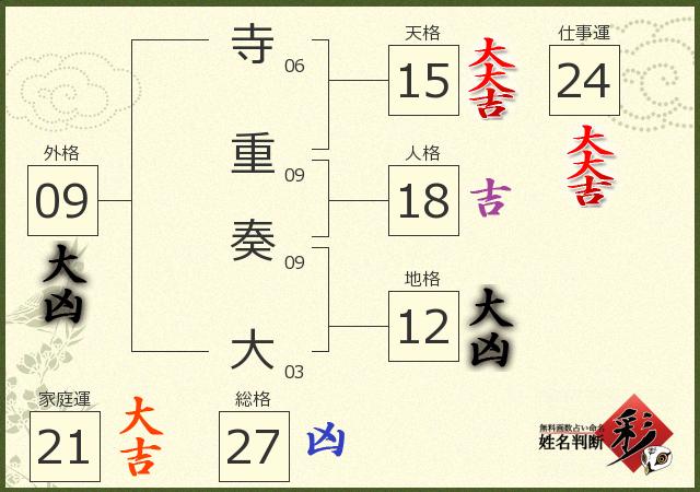 診断結果画像