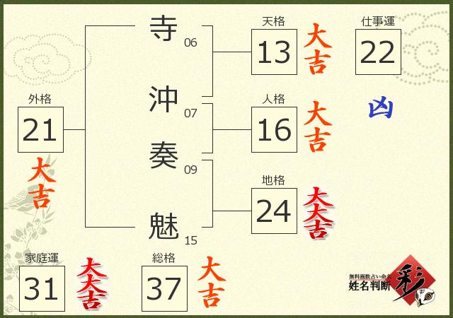 診断結果画像