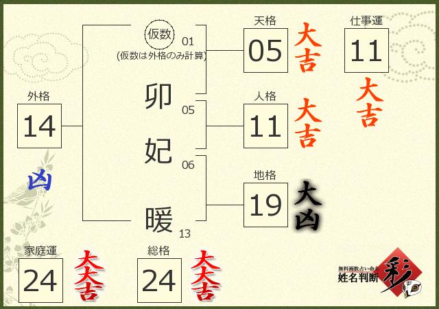 診断結果画像