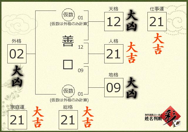 診断結果画像