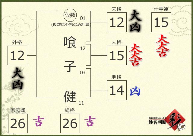診断結果画像