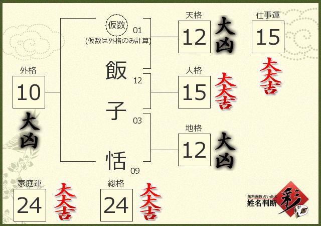 診断結果画像