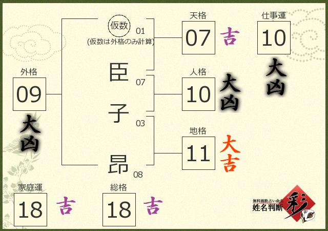 診断結果画像
