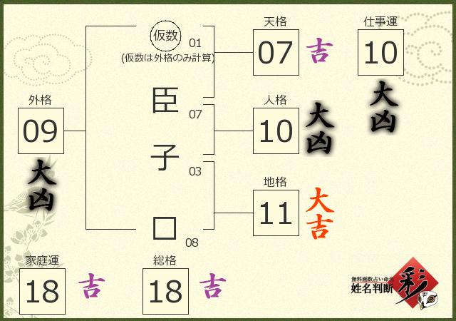 診断結果画像