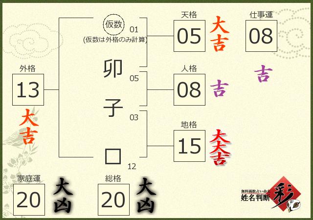 診断結果画像