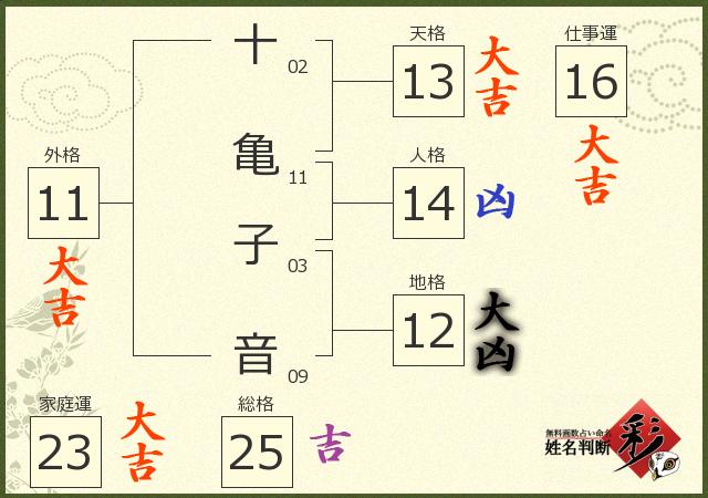 診断結果画像