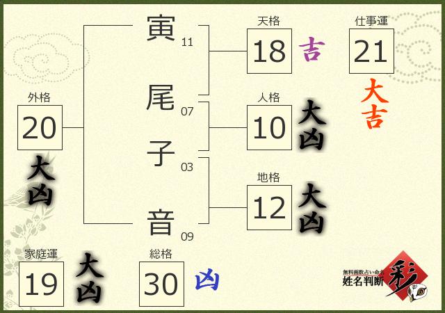 診断結果画像
