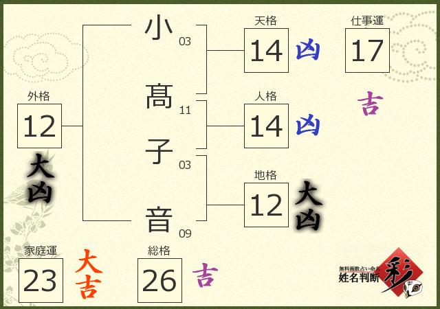 診断結果画像