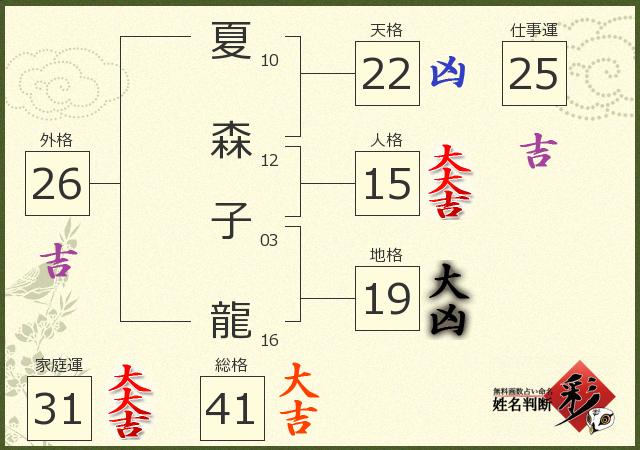 診断結果画像
