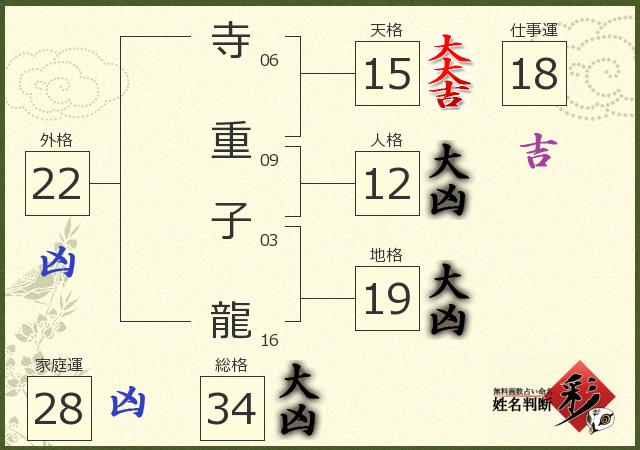 診断結果画像