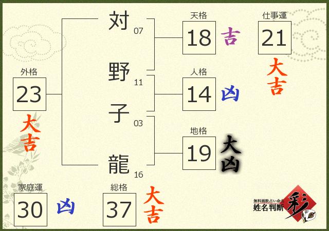 診断結果画像