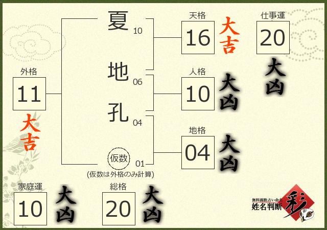 診断結果画像