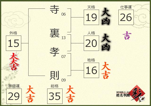 診断結果画像