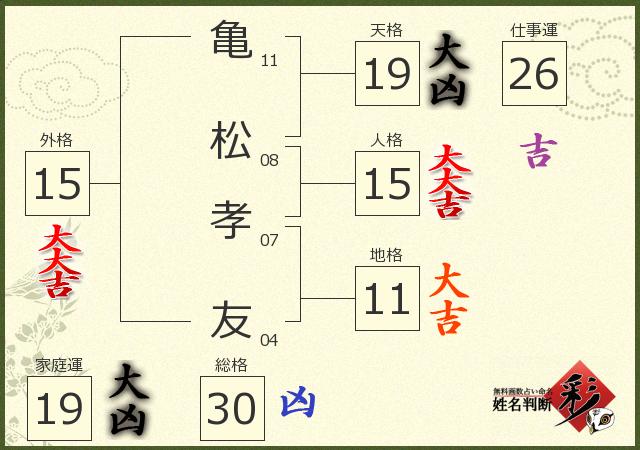 診断結果画像