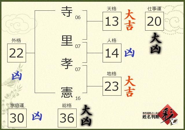 診断結果画像