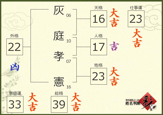 診断結果画像