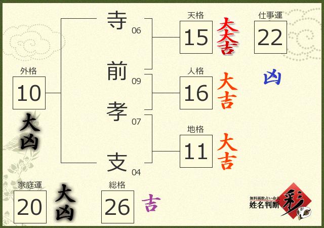 診断結果画像