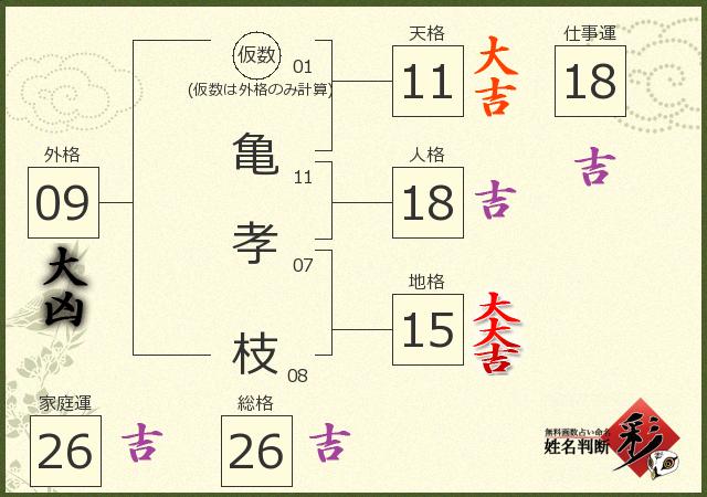 診断結果画像