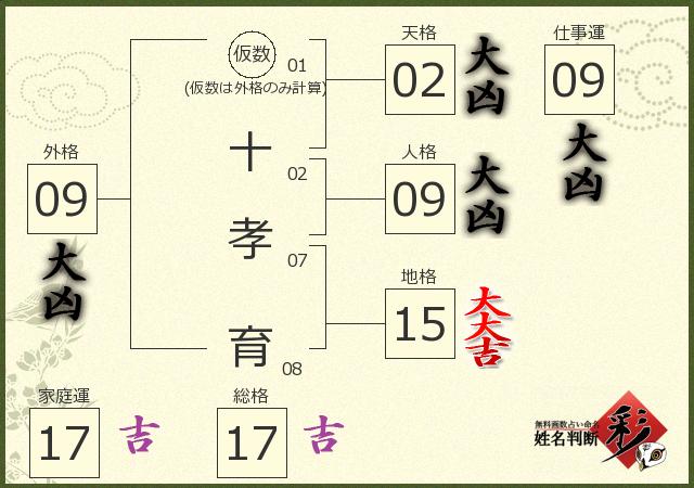 診断結果画像