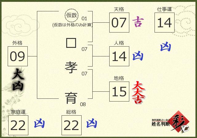 診断結果画像