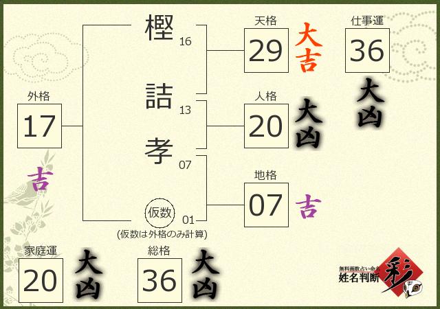 診断結果画像