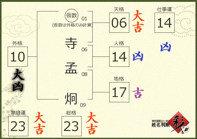 診断結果画像