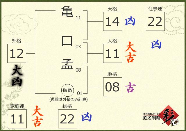診断結果画像
