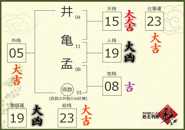 診断結果画像