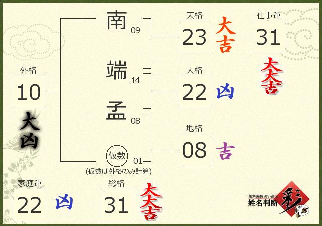 診断結果画像