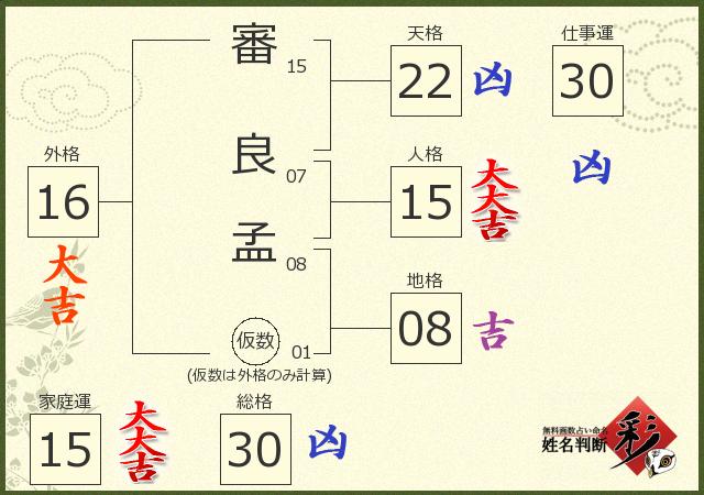 診断結果画像