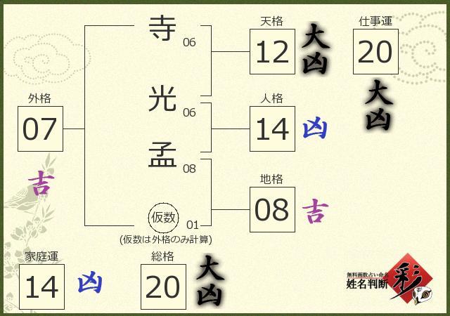診断結果画像