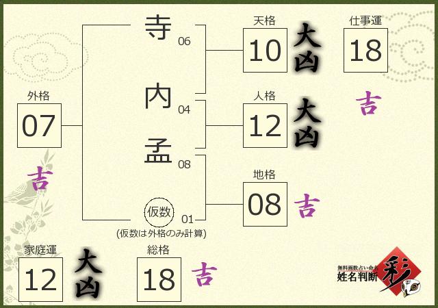 診断結果画像