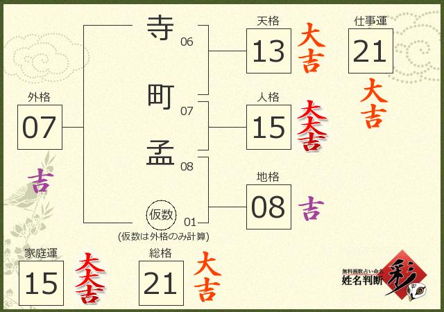 診断結果画像