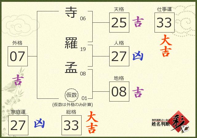 診断結果画像