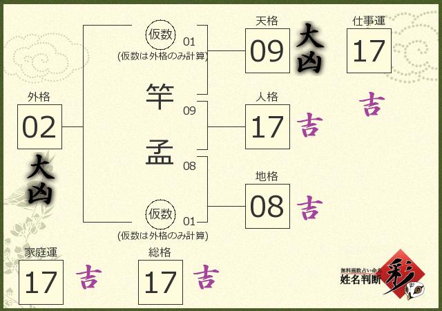 診断結果画像