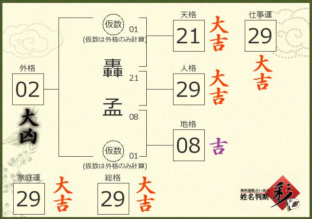 診断結果画像