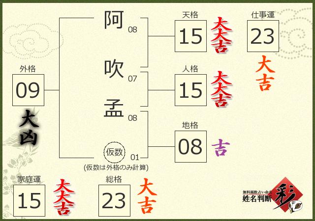 診断結果画像