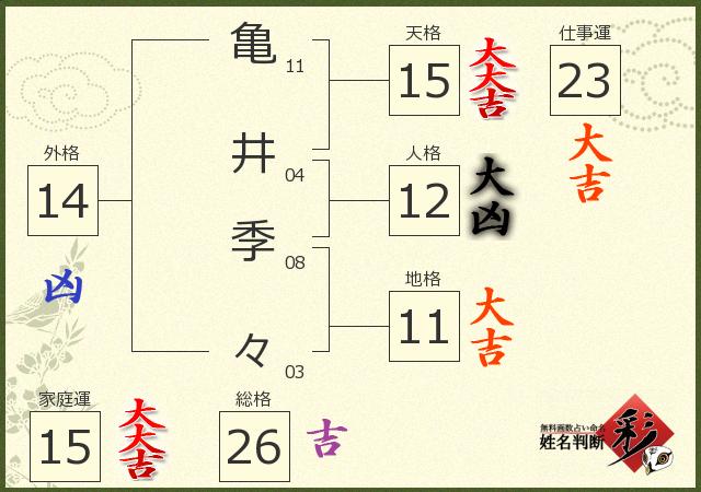 診断結果画像