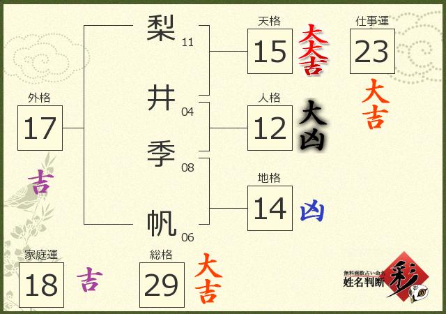 診断結果画像
