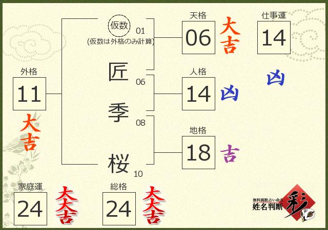 診断結果画像