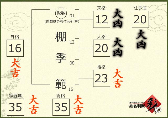 診断結果画像