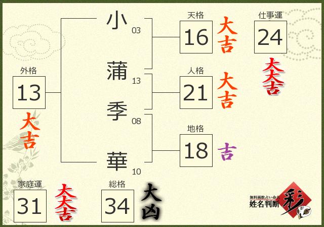 診断結果画像