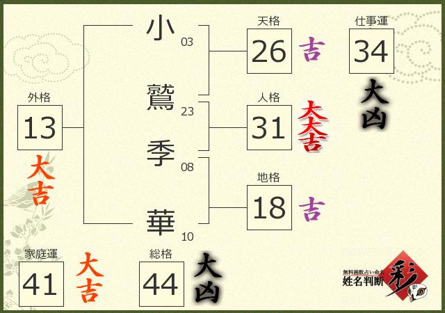 診断結果画像