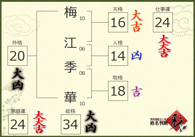 診断結果画像