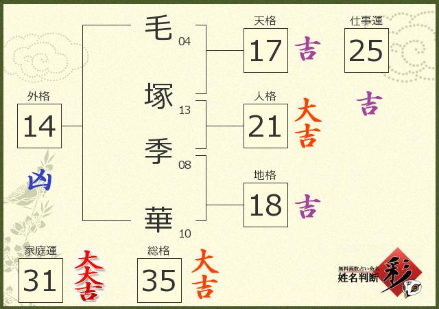 診断結果画像