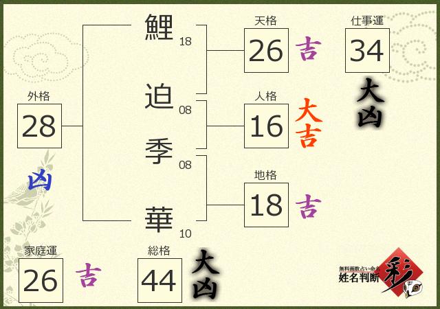 診断結果画像